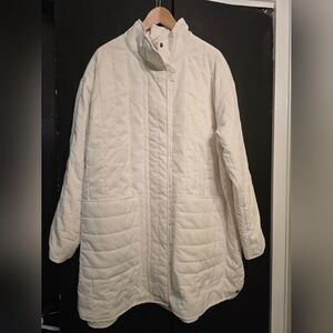 Calia By Carrie Underwood Cream Quilted Puffer Jacket Size 1x